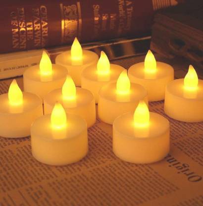 1222 Festival Decorative - Led Tealight Candles (White 24 Pcs)