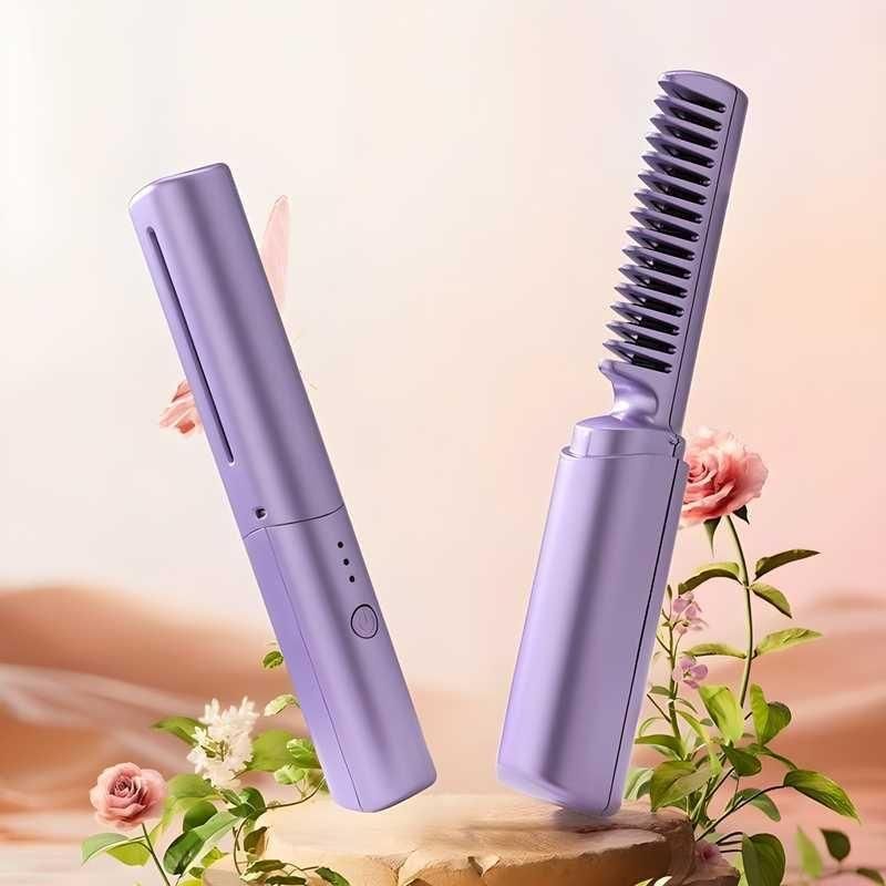 Portable Hair Straightener Comb