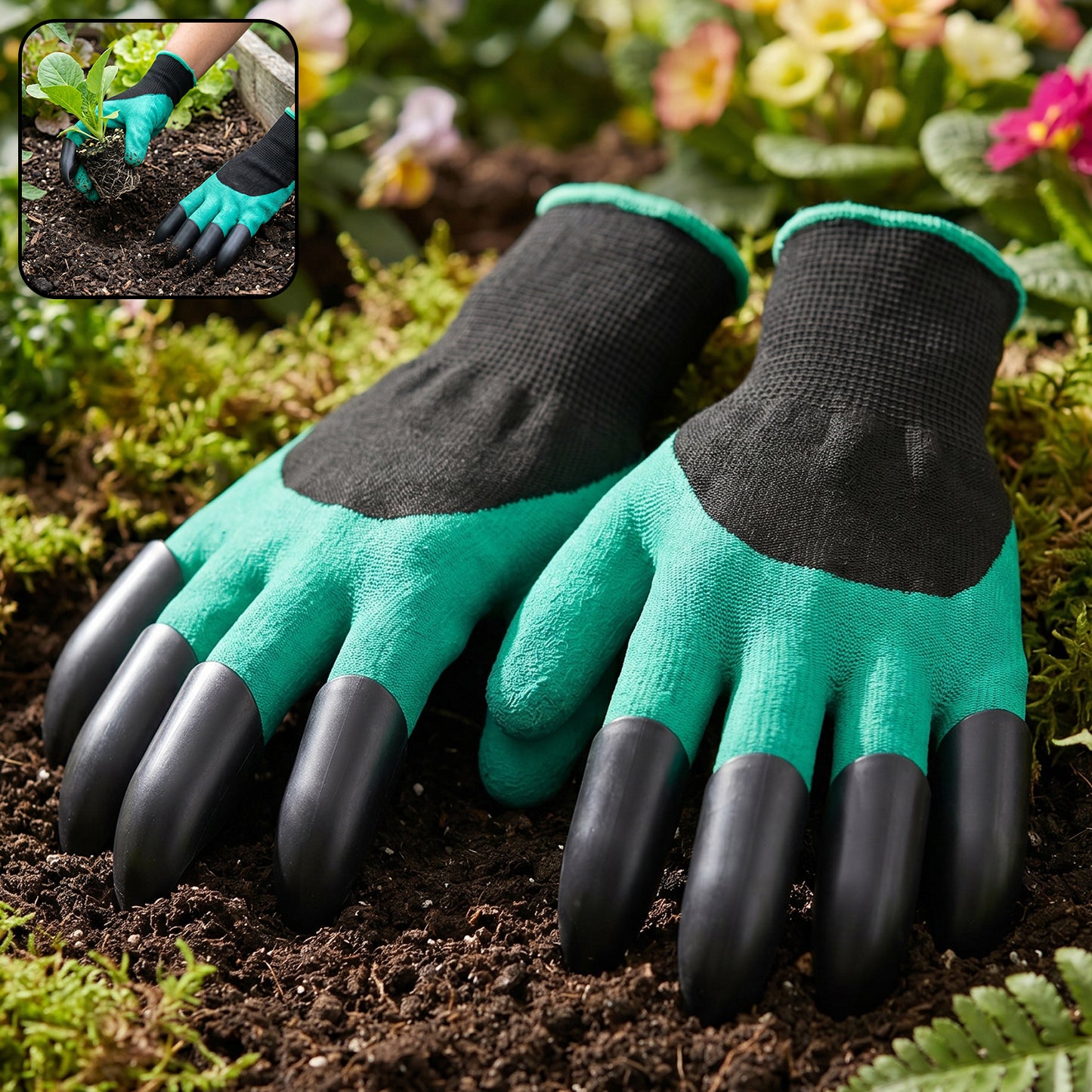 Garden Farming Gloves (1  Pair)